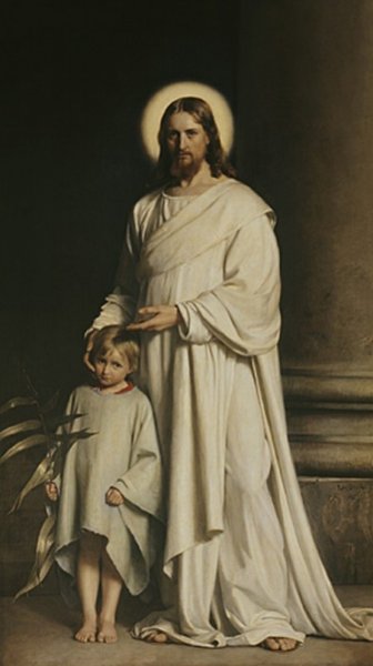 Christ and a Boy