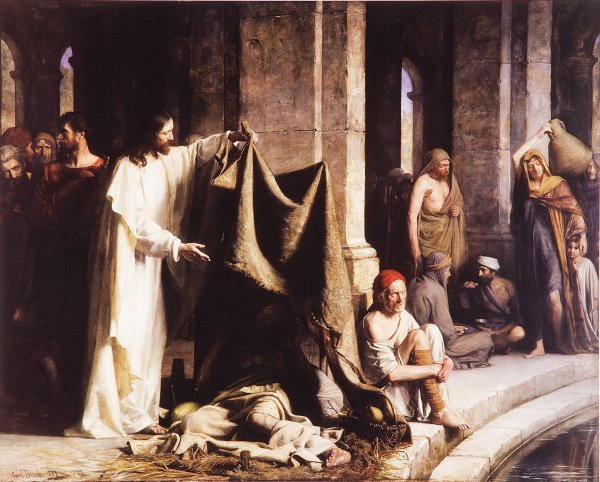 Christ Healing by the Well of Bethesda